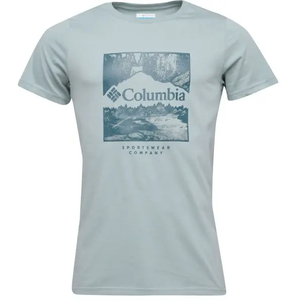 Columbia Columbia CSC SEASONAL LOGO TEE Мъжка тениска, светлосиньо, размер