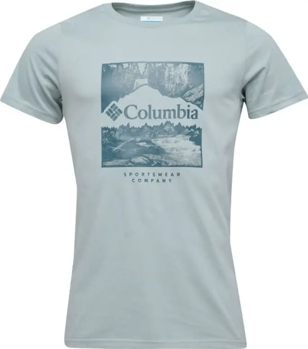 Columbia Columbia CSC SEASONAL LOGO TEE Мъжка тениска, светлосиньо, размер