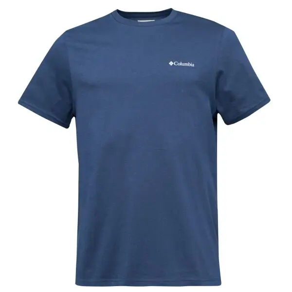 Columbia Columbia CSC™ BASIC TEE Мъжка памучна тениска, тъмносин, размер