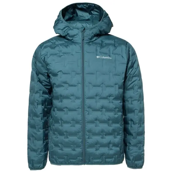Columbia Columbia DELTA RIDGE DOWN HOODED JACKET Мъжко зимно яке, тюркоазено, размер