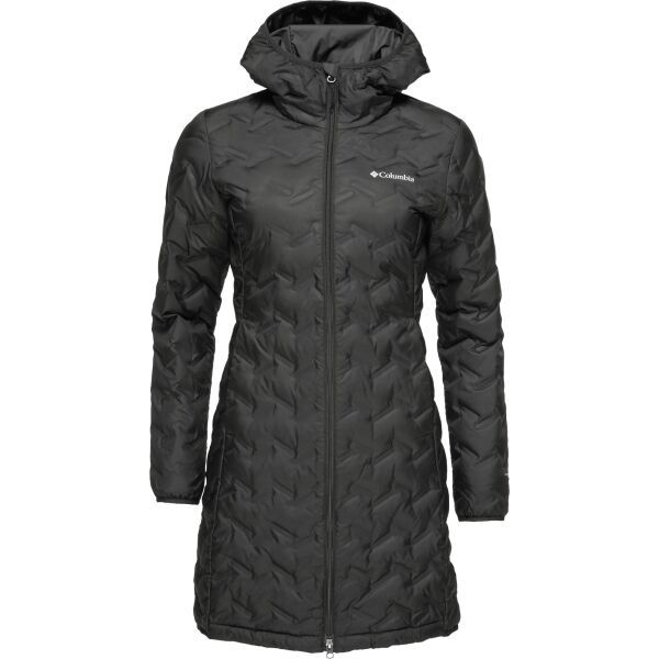 Columbia Columbia DELTA RIDGE™ II LONG DOWN JACKET Дамско дълго яке, черно, размер