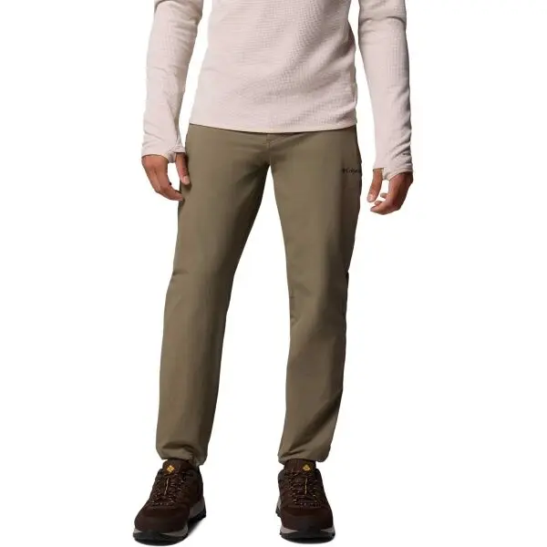 Columbia Columbia ESSENTIAL HIKE AY PANT Мъжки туристически панталони, khaki, размер