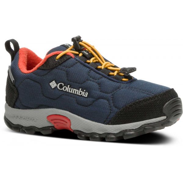 Columbia Columbia FIRECAMP SLEDDER 3 WP Детски туристическа обувки, тъмносин, размер 28