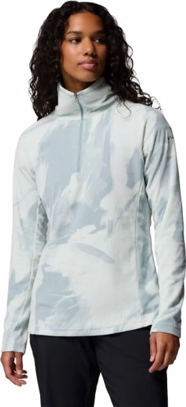 Columbia Columbia GLACIAL IV 1/2 ZIP Дамска суитшърт, светло-зелено, размер