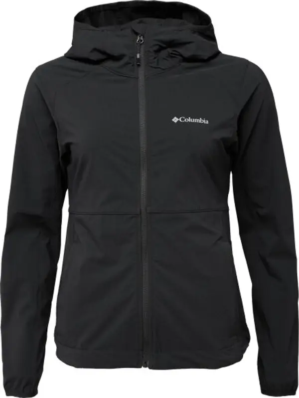 Columbia Columbia HEATHER CANYON HOODDED JACKET Дамско софтшел яке, черно, размер