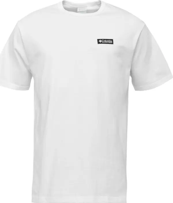 Columbia Columbia HEAVYWEIGHT TEE Мъжка памучна тениска, бяло, размер