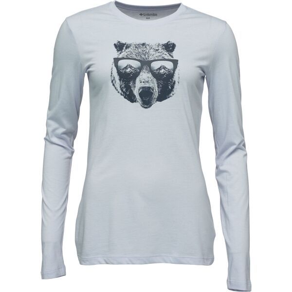 Columbia Columbia HIDDEN HAVEN LS TEE Дамска блуза, светлосиньо, размер
