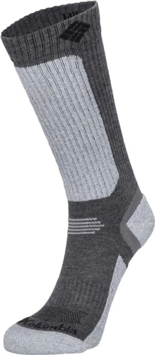Columbia Columbia HIKE CREW 1P Аутдор чорапи, тъмносиво, размер