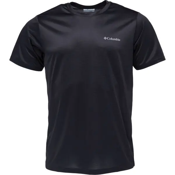 Columbia Columbia HIKE CREW Мъжка тениска, черно, размер