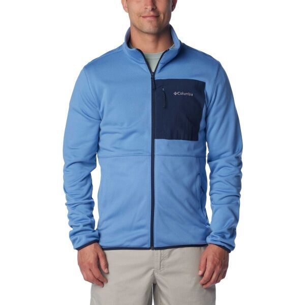 Columbia Columbia HIKE FZ Мъжки суитшърт, синьо, размер