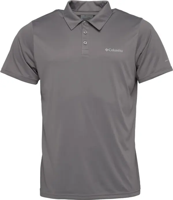 Columbia Columbia HIKE POLO Мъжка тениска с якичка, тъмносиво, размер