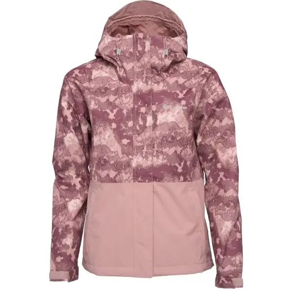 Columbia Columbia HIKEBOUND PRINTED JACKET W Дамско аутдор яке, розово, размер