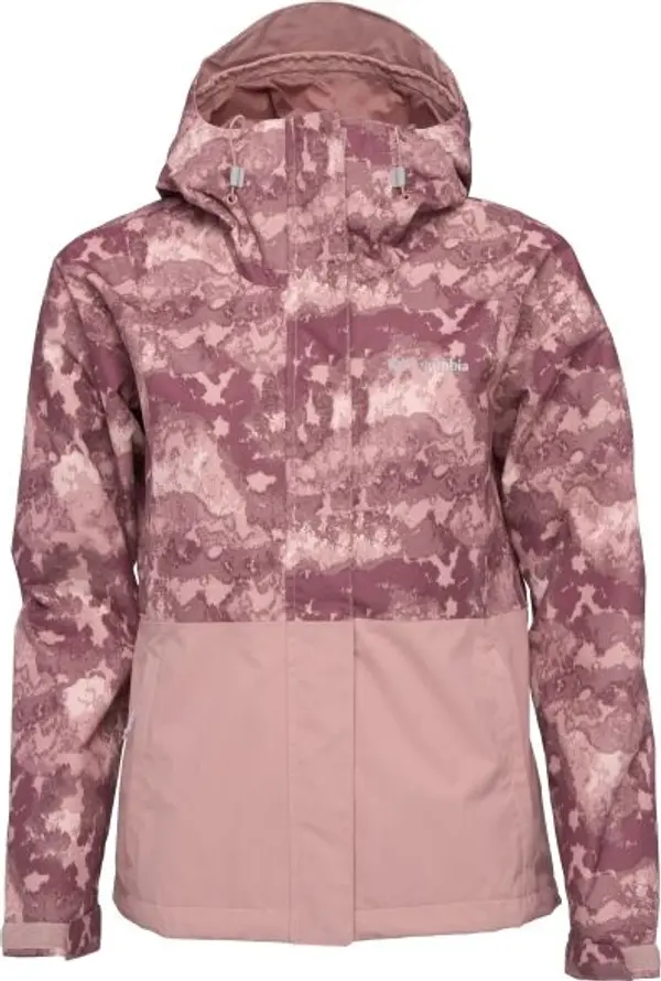 Columbia Columbia HIKEBOUND PRINTED JACKET W Дамско аутдор яке, розово, размер