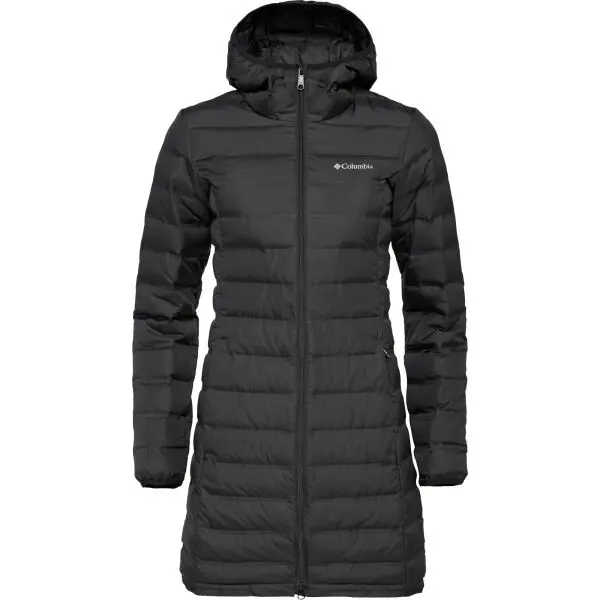 Columbia Columbia LAKE 22 II DOWN LONG HOODED JACKET Дамско зимно яке, черно, размер