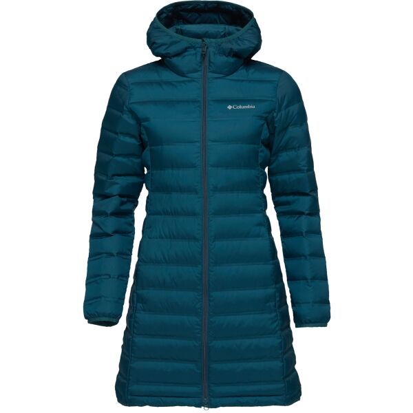 Columbia Columbia LAKE 22 II DOWN LONG HOODED JACKET Дамско зимно яке, тъмнозелено, размер