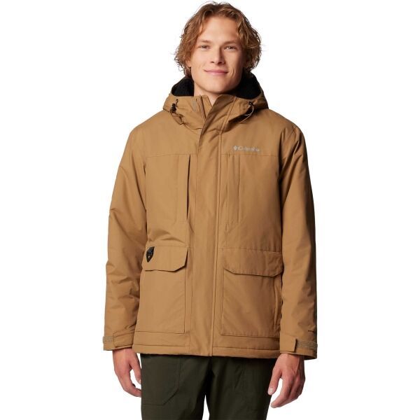 Columbia Columbia LANDROAMER SHERPA LINED JACKET Мъжко яке, кафяво, размер