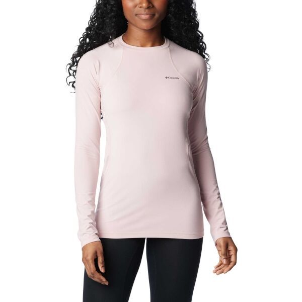 Columbia Columbia MIDWEIGHT STRETCH LONG SLEEVE TOP Дамска функционална блуза, розово, размер