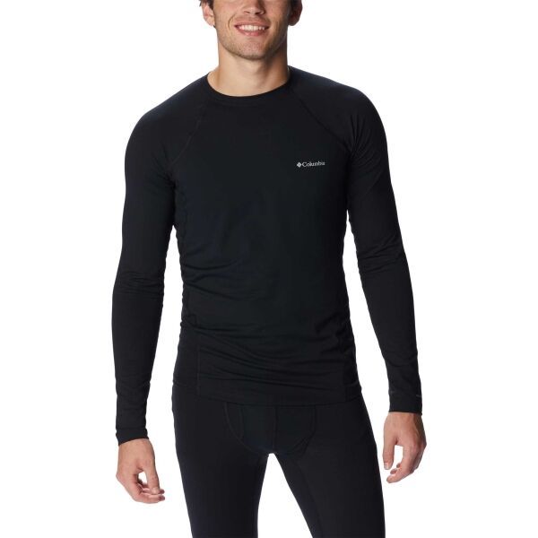 Columbia Columbia MIDWEIGHT STRETCH LONG SLEEVE TOP Функционална мъжка блуза, черно, размер