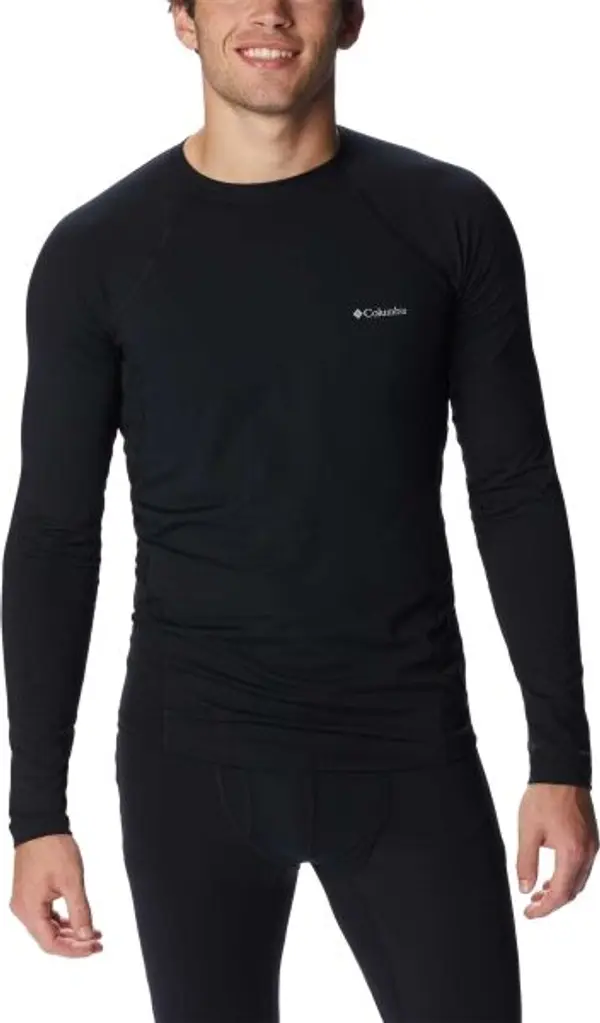Columbia Columbia MIDWEIGHT STRETCH LONG SLEEVE TOP Функционална мъжка блуза, черно, размер