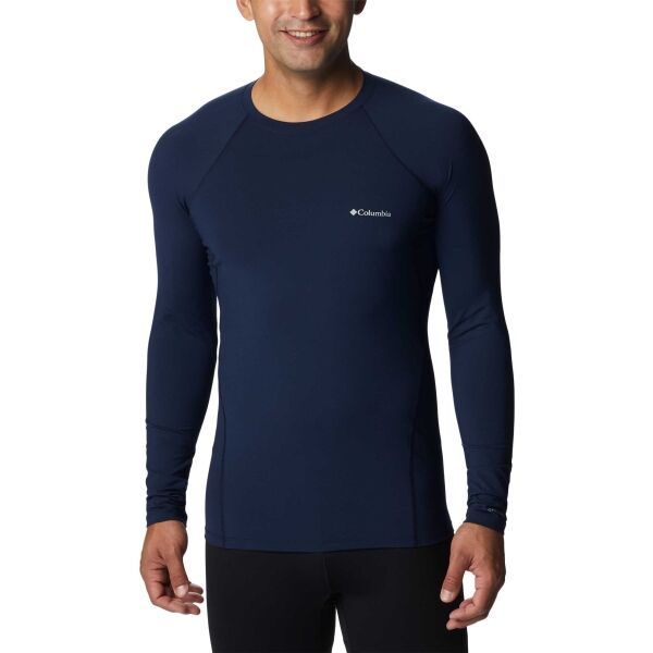 Columbia Columbia MIDWEIGHT STRETCH LONG SLEEVE TOP Функционална мъжка блуза, тъмносин, размер