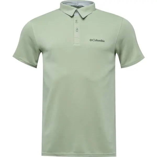 Columbia Columbia NELSON POINT POLO Мъжка  тениска с яка, khaki, размер