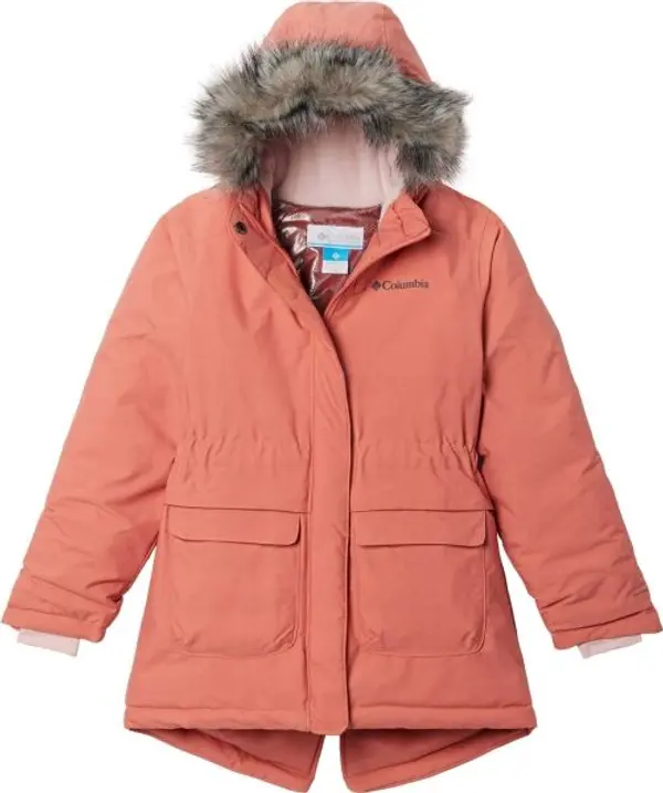 Columbia Columbia NORDIC STRIDER JACKET Детско зимно яке, цвят сьомга, размер