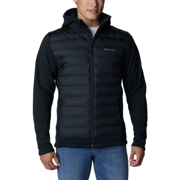 Columbia Columbia OUT-SHIELD INSULATED FULL ZIP HOODIE Мъжко хибридно яке, черно, размер