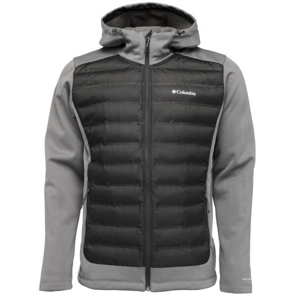 Columbia Columbia OUT-SHIELD INSULATED FULL ZIP HOODIE Мъжко хибридно яке, тъмносиво, размер