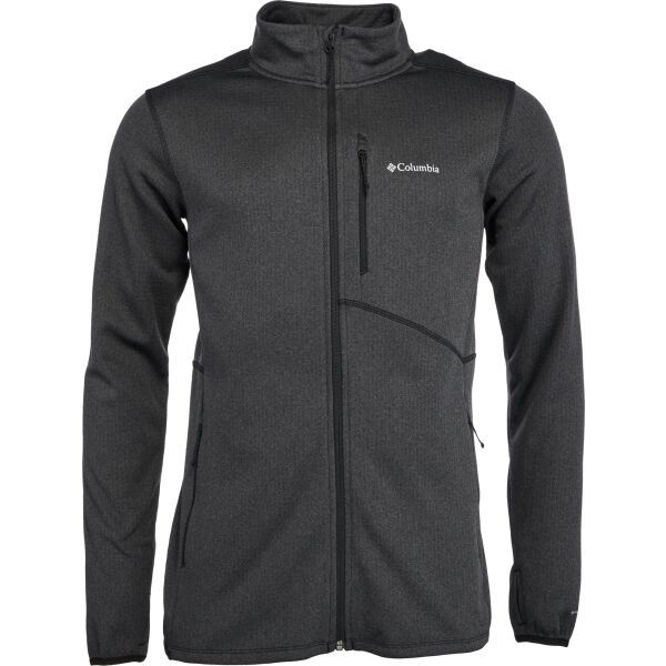 Columbia Columbia PARK VIEW FLEECE FZ Мъжки суитшърт, черно, размер