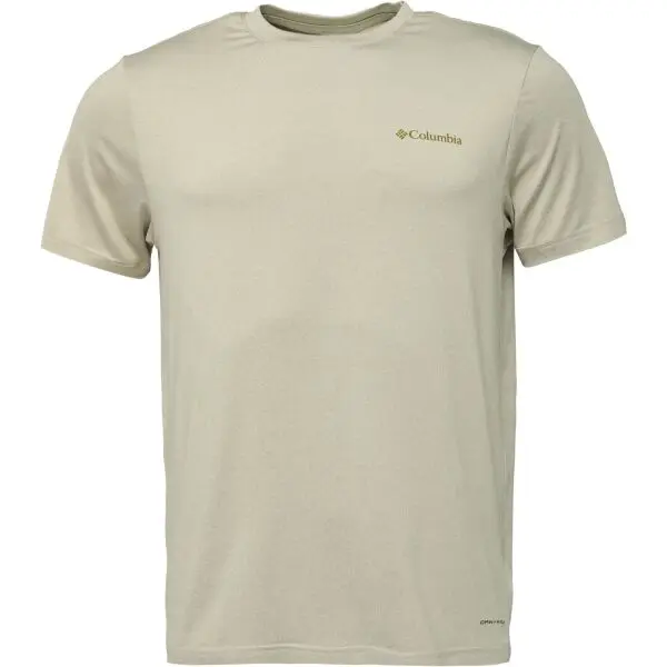 Columbia Columbia PARSONS POINT™ SS BACK GRAPHIC TEE Мъжка функционална тениска, бежово, размер
