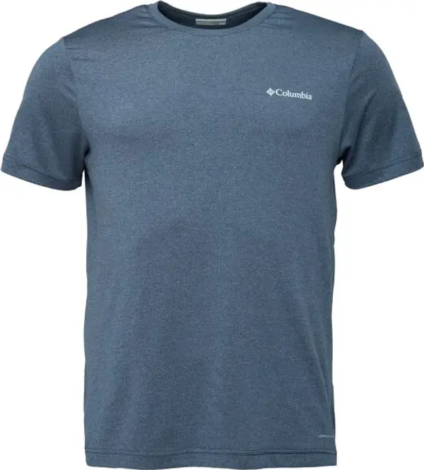 Columbia Columbia PARSONS POINT™ SS BACK GRAPHIC TEE Мъжка функционална тениска, тъмносин, размер
