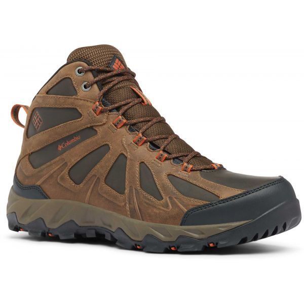 Columbia Columbia PEAKFREAK XCRSN II MID LTHR Мъжки обувки, кафяво, размер 41.5