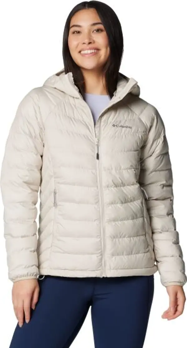 Columbia Columbia POWDER LITE HOODED JACKET Дамско  яке, бежово, размер