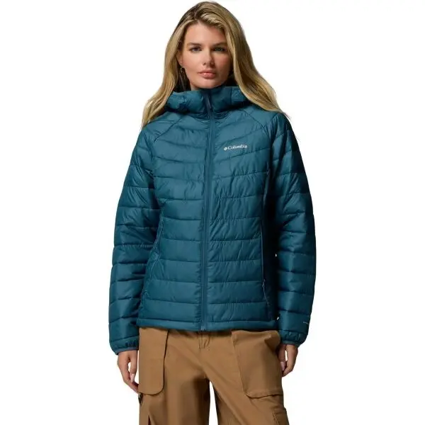 Columbia Columbia POWDER LITE HOODED JACKET Дамско  яке, синьо, размер