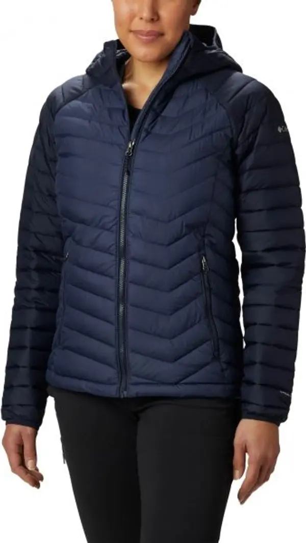Columbia Columbia POWDER LITE HOODED JACKET Дамско  яке, тъмносин, размер