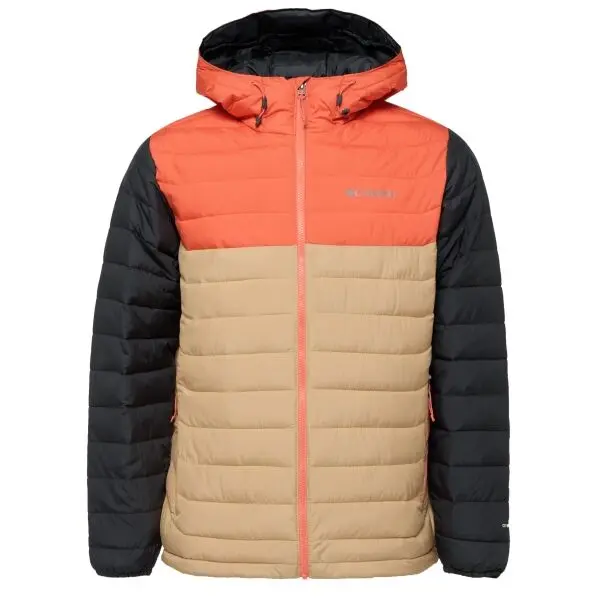Columbia Columbia POWDER LITE HOODED JACKET Мъжко зимно яке, бежово, размер