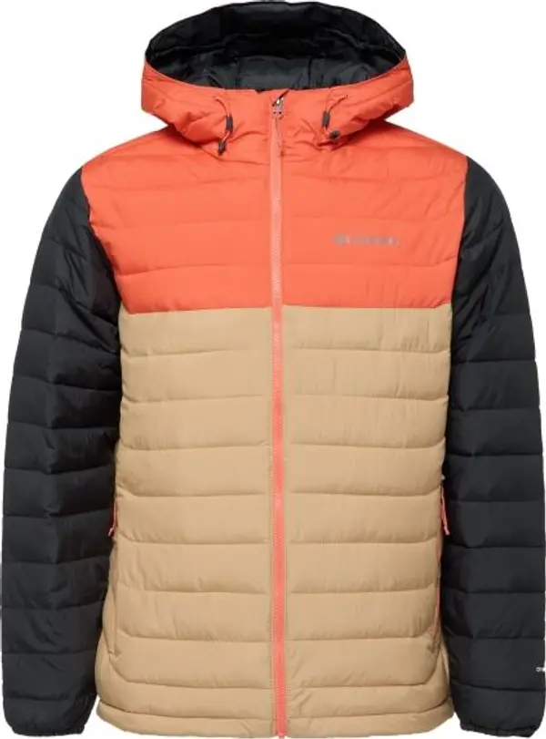 Columbia Columbia POWDER LITE HOODED JACKET Мъжко зимно яке, бежово, размер