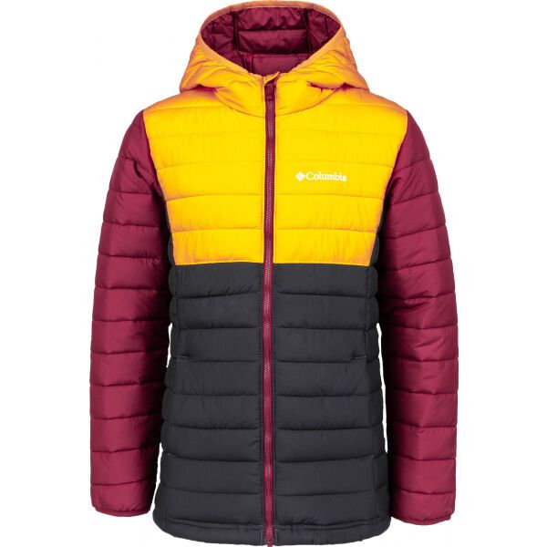 Columbia Columbia POWDER LITE HOODED JACKET Яке за момчета, черно, размер