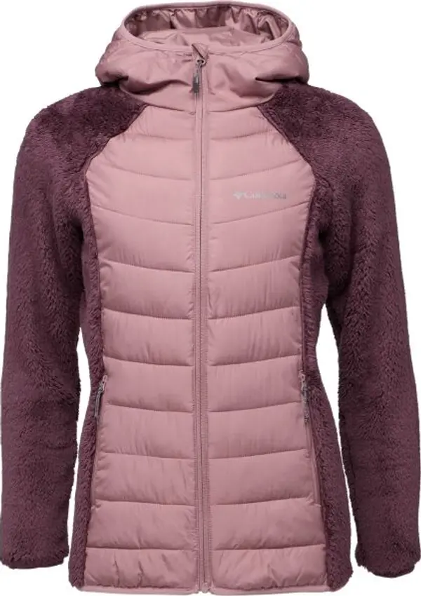 Columbia Columbia POWDER LITE II SHERPA HYBRID JACKET Дамско яке, винен, размер