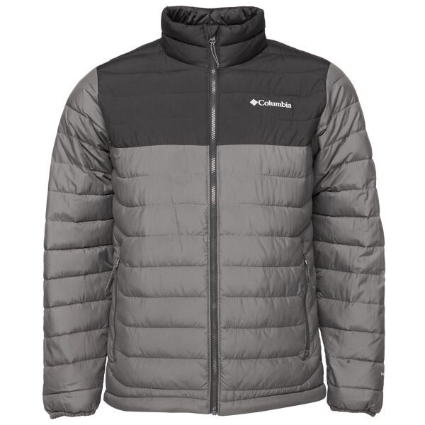 Columbia Columbia POWDER LITE JACKET Мъжко зимно яке, сиво, размер