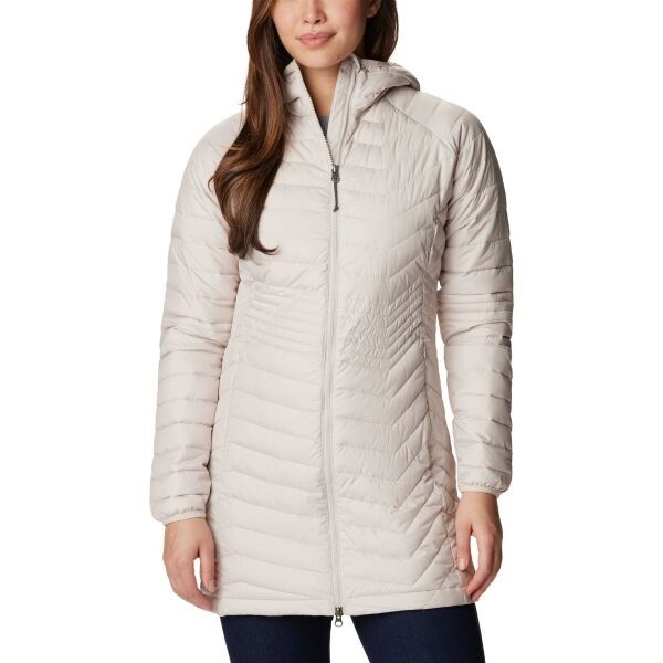 Columbia Columbia POWDER LITE MID JACKET Дамско зимно яке, бежово, размер