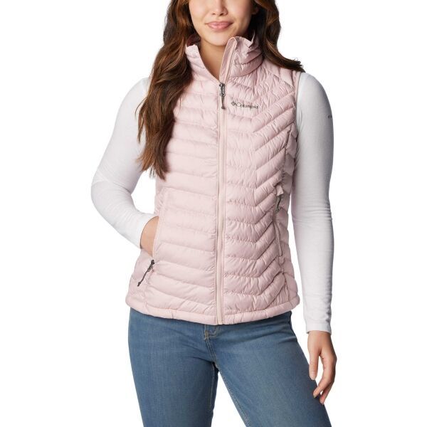 Columbia Columbia POWDER LITE VEST Дамски елек, розово, размер