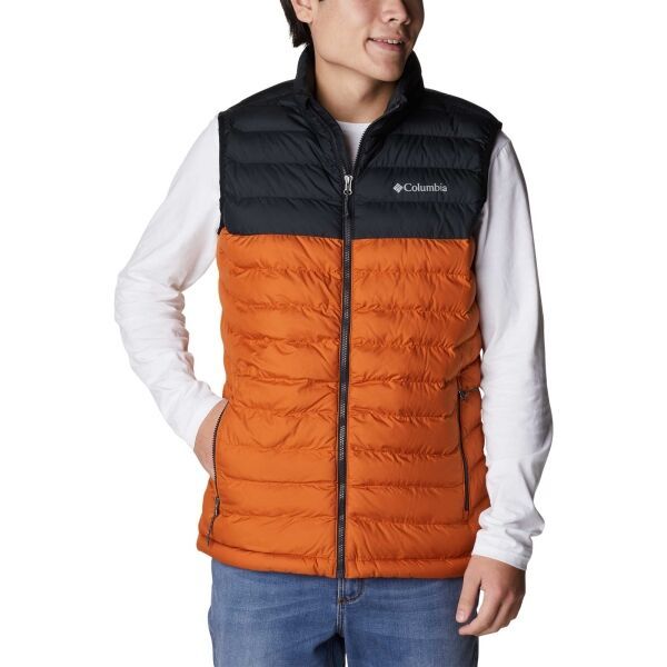 Columbia Columbia POWDER LITE VEST Мъжки елек, оранжево, размер