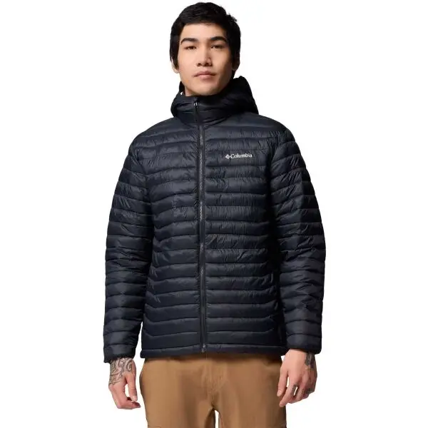 Columbia Columbia POWDER PASS HOODED JACKET Мъжко яке за туризъм, черно, размер