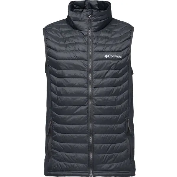 Columbia Columbia POWDER PASS HYBRID VEST Мъжки елек, черно, размер