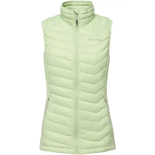 Columbia Columbia POWDER PASS VEST Дамски елек, светло-зелено, размер