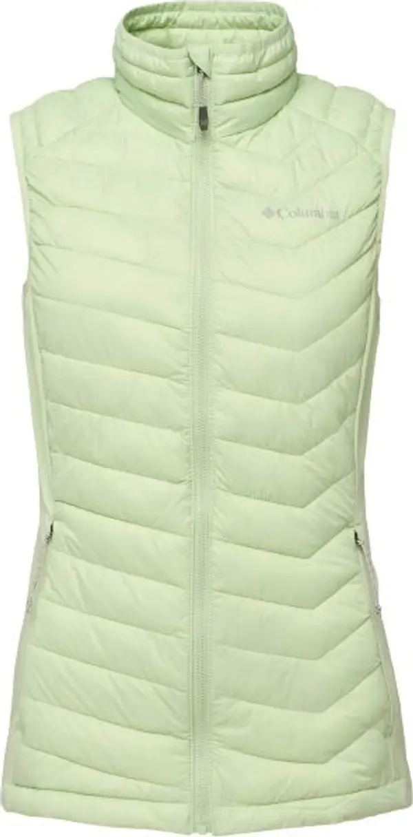 Columbia Columbia POWDER PASS VEST Дамски елек, светло-зелено, размер