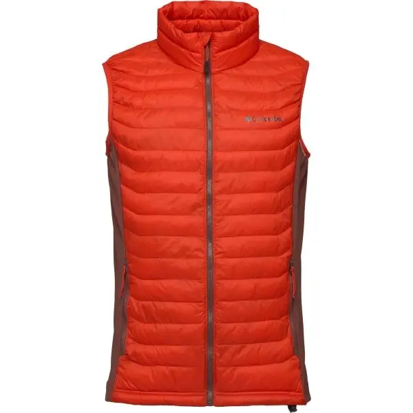 Columbia Columbia POWDER PASS VEST Мъжки елек, червено, размер