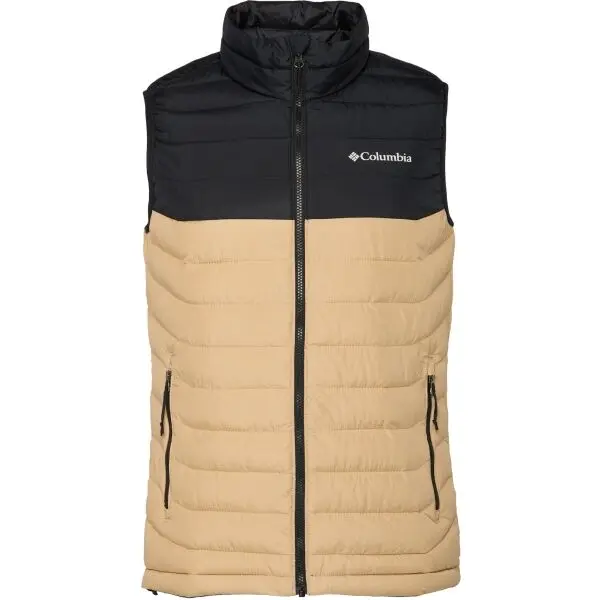 Columbia Columbia POWER LITE II VEST Мъжки зимен елек, бежово, размер