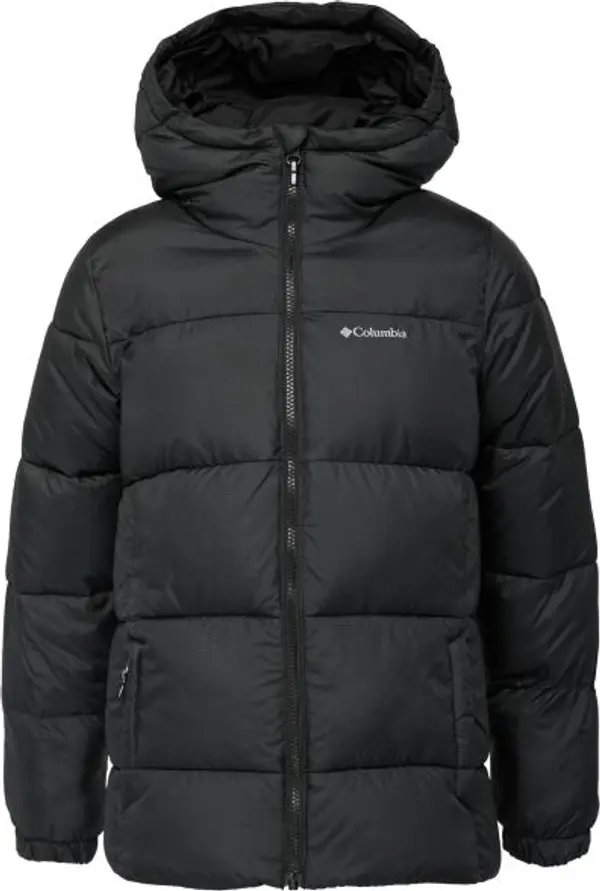 Columbia Columbia PUFFECT™ HOODED JACKET Детско зимно яке, черно, размер